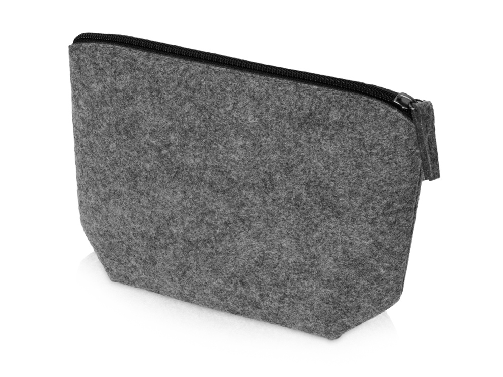 Косметичка «Felt» из RPET-фетра, серый