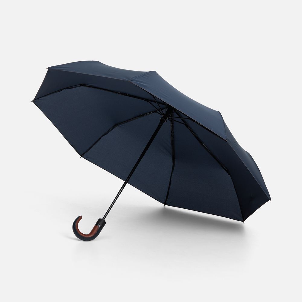 Складной зонт Palermo, темно-синий