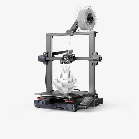 3D принтер Creality Ender-3 S1 plus, размер печати 300x300x300mm, FDM, PLA/TPU/PETG/ABS, USB Type-C/SD card, 350W (набор для сборки)