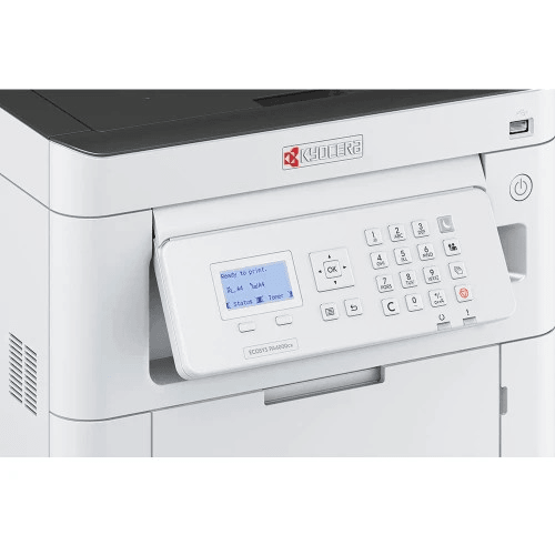 Цветной Лазерный принтер Kyocera ECOSYS PA4000cx (A4, 1200 dpi, 1Gb, 40 ppm, дуплекс, USB 2.0, Gigabit Ethernet, комплект стартовых тонеров)