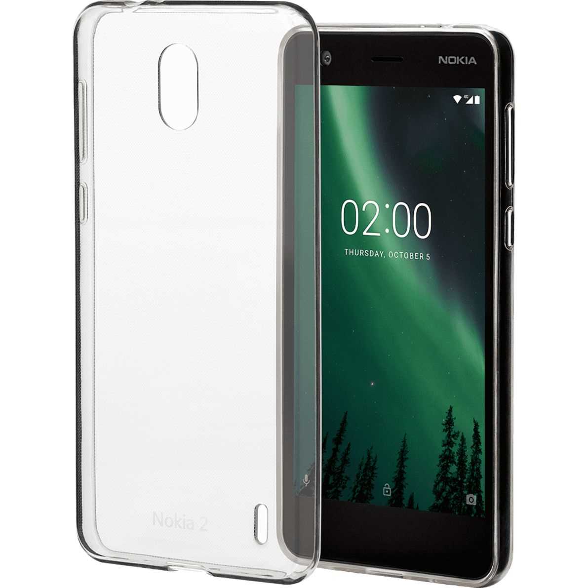 Чехол Nokia 2 Slim Crystal Case Transparent CC-104