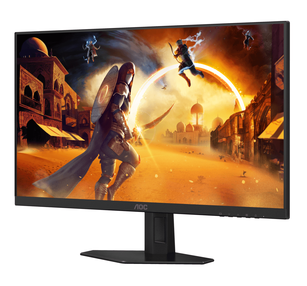 Монитор LCD 23.8'' 16:9 1920х1080(FHD) IPS, nonGLARE, 180 Hz, 300 cd/m2, H178°/V178°, 1000:1, 80M:1, 16.7M, 1ms, 2xHDMI, DP, Tilt, Speakers, Black