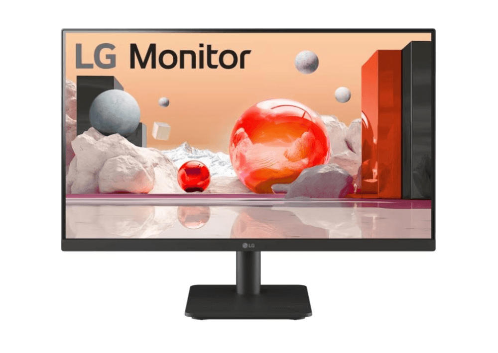 Монитор LCD 23.8'' 16:9 1920х1080(FHD) IPS, nonGLARE, 100 Hz, 250 cd/m2, H178°/V178°, 1000:1, 16.7M, 5ms, 2xHDMI, Tilt, 1Y, Black