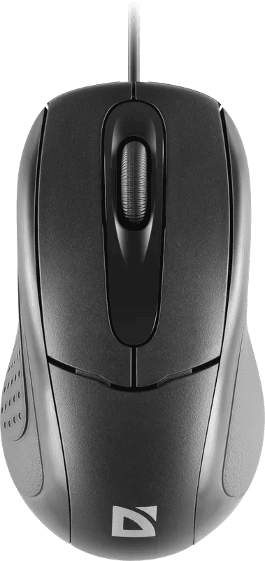 Проводная оптическая мышь Defender 52580 Standard MB-580 черный,3 кнопки,1000 dpi
