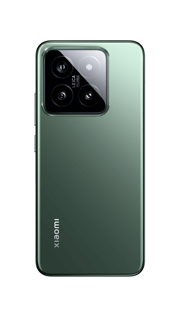 Xiaomi 14 Jade Green (23127PN0CG), 16,15 см (6.36'') 20:9 2670 х 1200, 1 х 3.30ГГц + 5 х 3.20ГГц + 2 х 3.30ГГц, 8 Core, 12 GB, 512 GB, 50 МП + 50 МП + 50 МП/32Mpix, 2 Sim, 2G, 3G, LTE, 5.4, Wi-Fi, NFC, GPS / A-GPS, ГЛОНАСС, Galileo, Beidou, Type-C, 4610 м