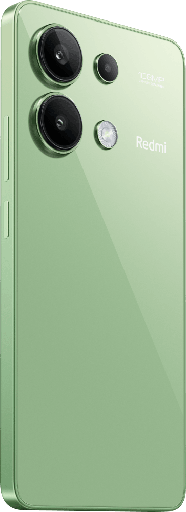 Redmi Note 13 Mint Green (23124RA7EO), 16,9 cm (6.67") 20:9 2400 x 1080, 4 x 2.8 ГГц + 4 x 1.9 ГГц, 8 Core, 8 GB, 128 GB, 108 МП+ 8 МП + 2 МП/16Mpix, 2 Sim, BL v5.1, Wi-Fi, NFC, GPS / A-GPS, ГЛОНАСС, Galileo, Beidou, Type-C, 5000 mAh, 188g, 162,2 ммx75,5 