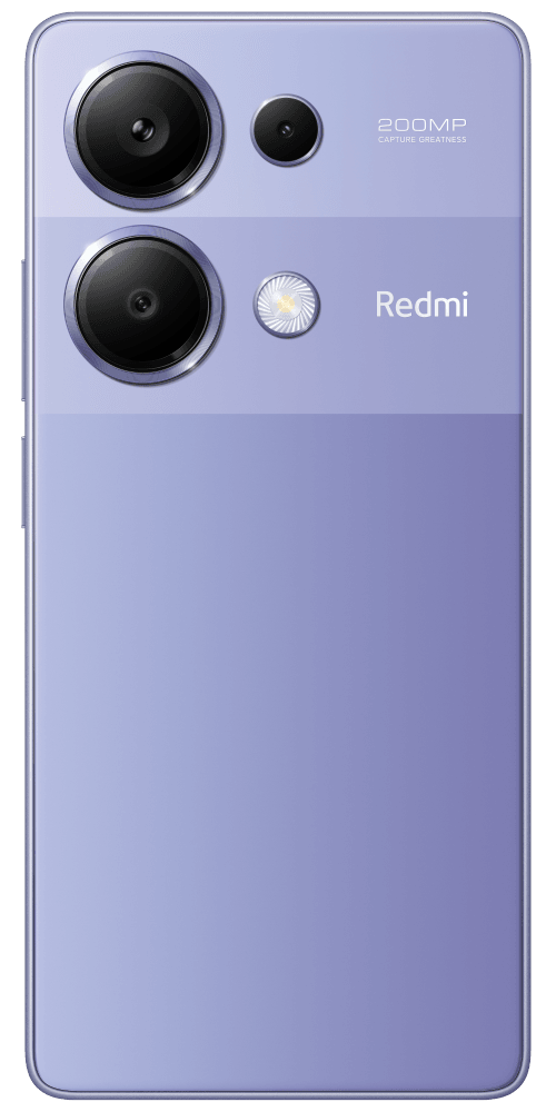 Redmi Note 13 Pro Lavender Purple (23117RA68G), 16,9 cm (6.67") 20:9 2400 x 1080, 2х2.8 ГГц + 6х2.0 ГГц, 8 Core, 12 GB, 512 GB, 200 МП/16Mpix, 2 Sim, 5.2, Wi-Fi, NFC, GPS / A-GPS, ГЛОНАСС, Galileo, Beidou, Type-C, 5000 mAh, 187g, 161 ммx75 ммx8 мм