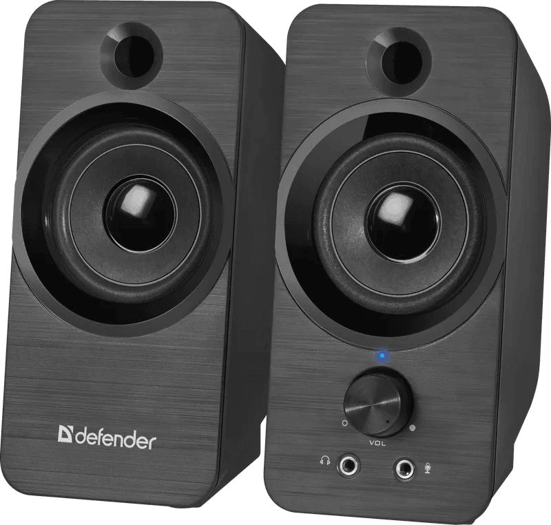 Акустическая 2.0 система Defender 65190 SPK-190 черный, 8 Вт, питание от USB