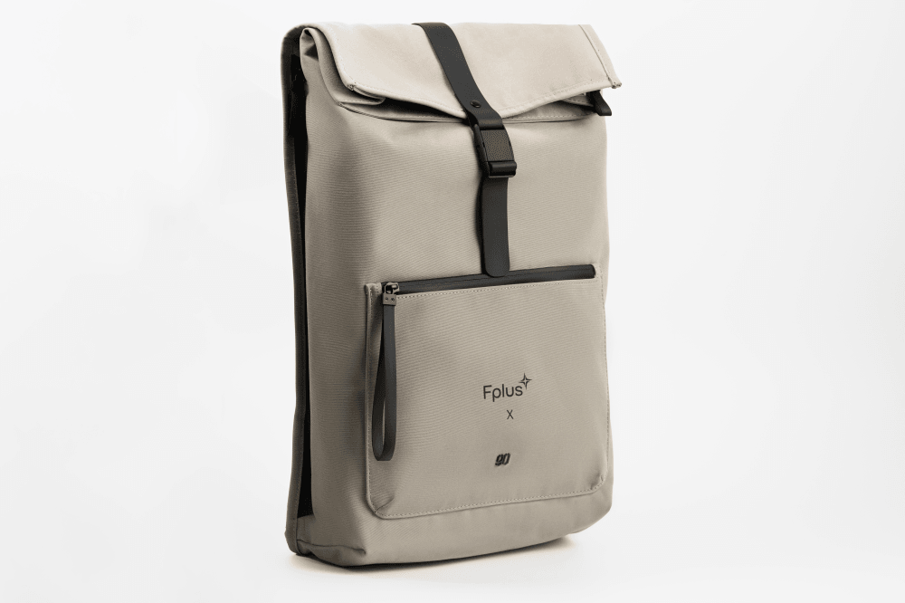 Рюкзак ninetygo urban daily backpack серый ЛОГО F+