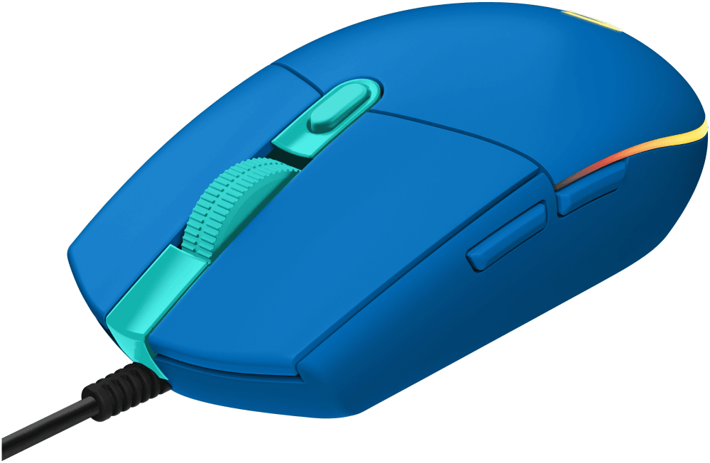 Мышь игровая Logitech G102 BLUE - EER - Lightsync (арт. 910-005810, M/N: MU0054)