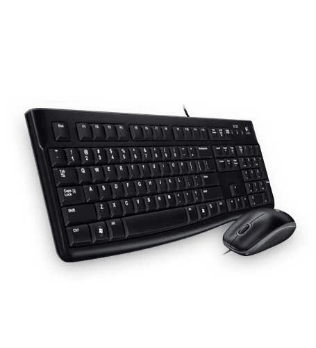 Комплект Logitech MK120 Desktop  (клавиатура+мышь) (арт. 920-002589, M/N: YU0036 / M-U0026) С КИРИЛЛИЦЕЙ