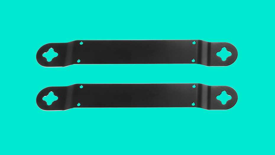 Монтажный комплект для Logitech для Rally с зажимными приспособлениями для кабелей (2 шт.) и монтажными приспособлениями для камеры, колонок (2 шт.) и концентраторов (2 шт.)