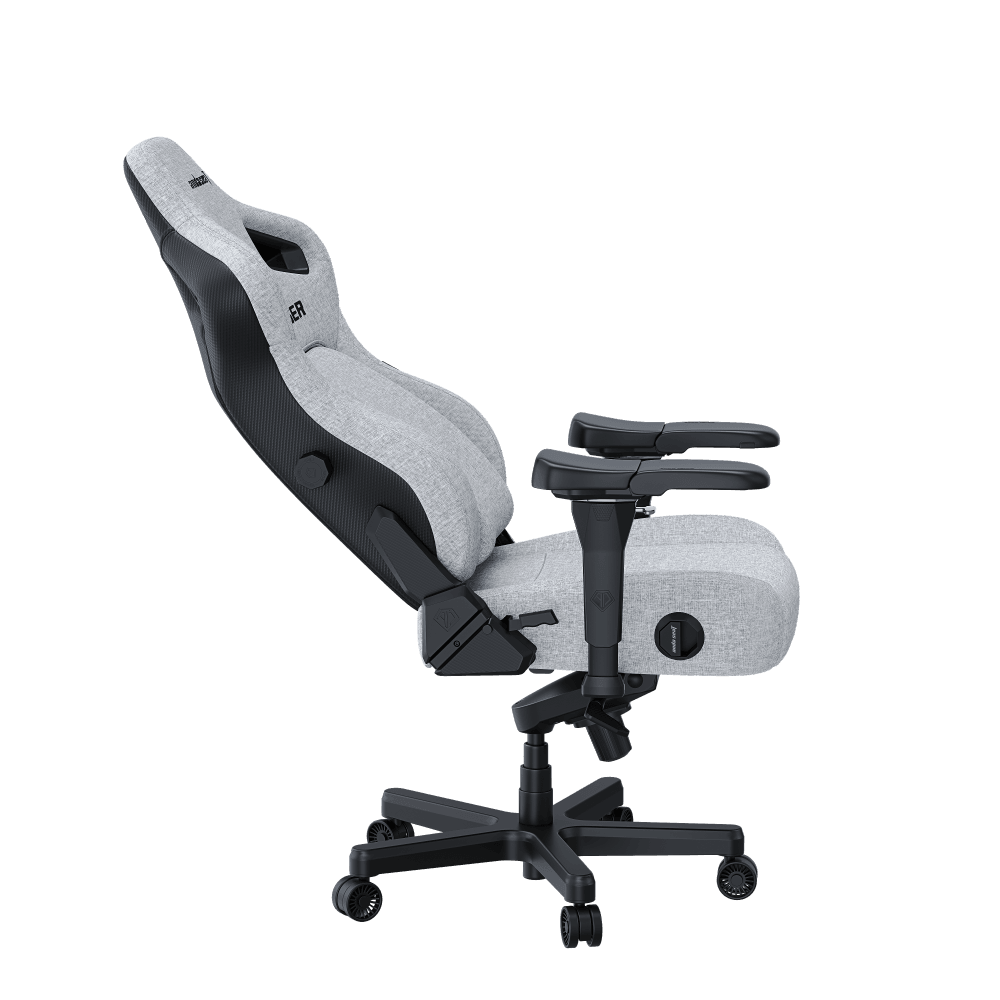 Кресло игровое Anda Seat Kaiser 4 XL Ash Grey Fabric (модель AD12)