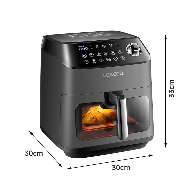 Аэрогриль LEACCO AF060 Air Fryer Black