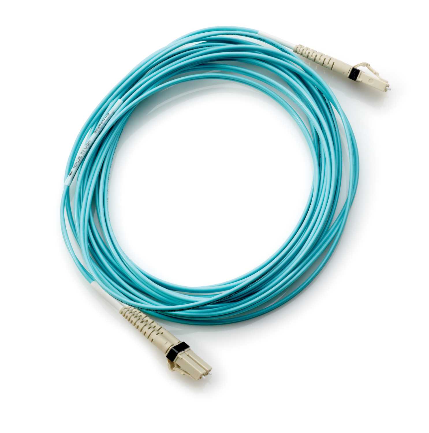 HPE 2m Multi-mode OM3 50/125um LC/LC 8Gb FC and 10GbE Laser-enhanced Cable 1 Pk