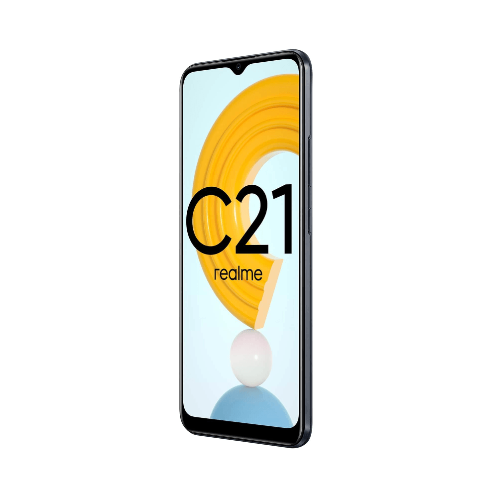 СМАРТФОН REALME RMX3201 (realme C21) 4+64 ГБ ЦВЕТ: ЧЕРНЫЙ (CROSS BLACK)