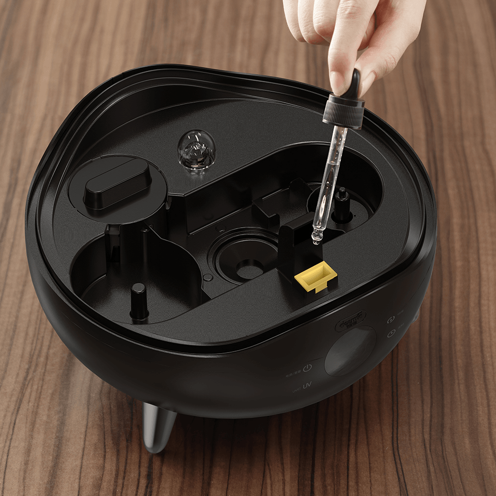 Увлажнитель воздуха deerma Humidifier DEM-F327W Black, ультразвуковой, 25W, S- 30mІ, Water tank volume - 5L