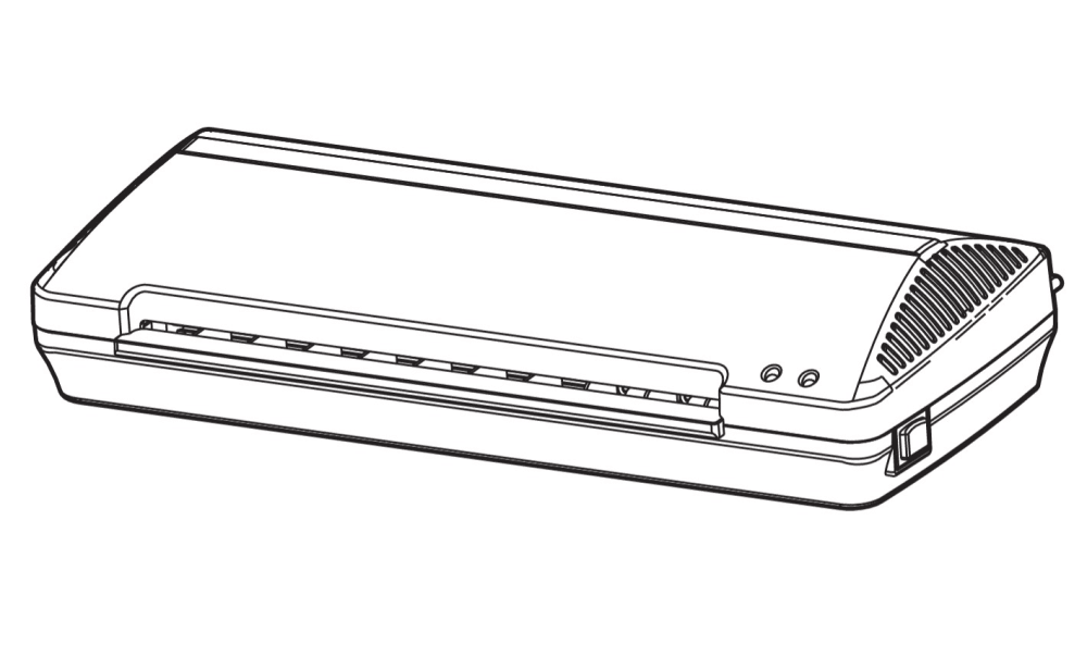 Ламинатор A4, термич.способ ламинирования, скорость 250 мм/мин, прогрев  5мин., 70-125 микрон, белый