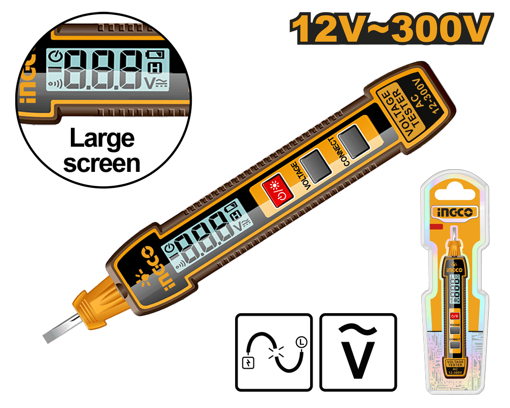 Индикаторная отвертка  HSDT33001 SUPER INGCO