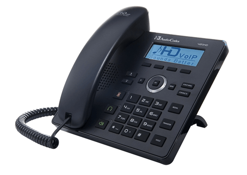420HD IP Phone with external power supply