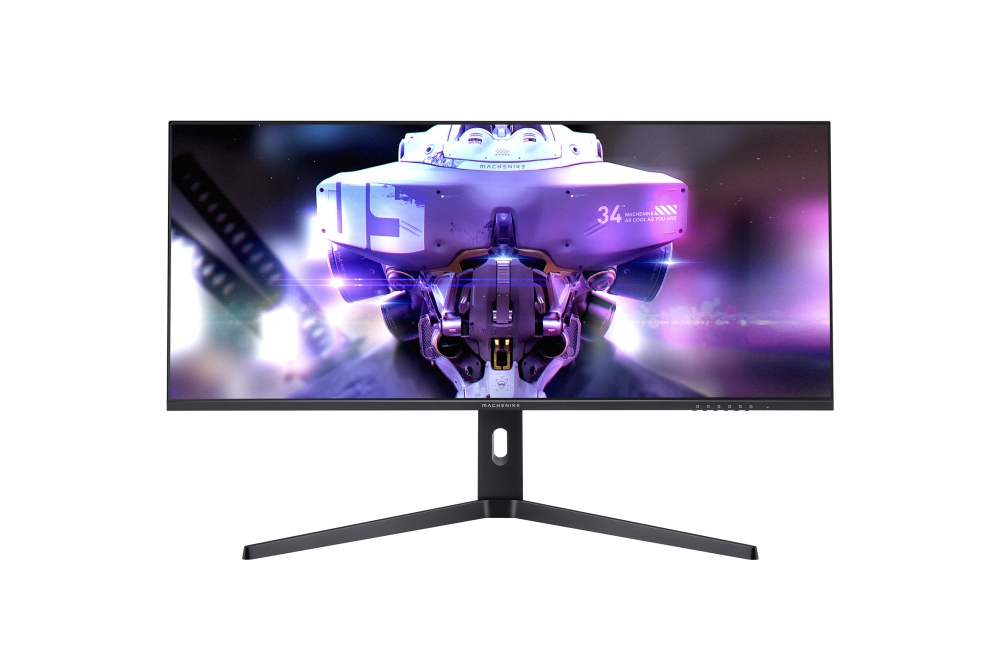 Монитор игровой 34'' 16:9 3440x1440(UWQHD) IPS, 144 Hz, 300 cd/m2, 1000:1, 20М:1, 1ms, 2xHDMI, DP, USB-C, USB-Hub, Height adj, Pivot, Tilt, 1Y, Black