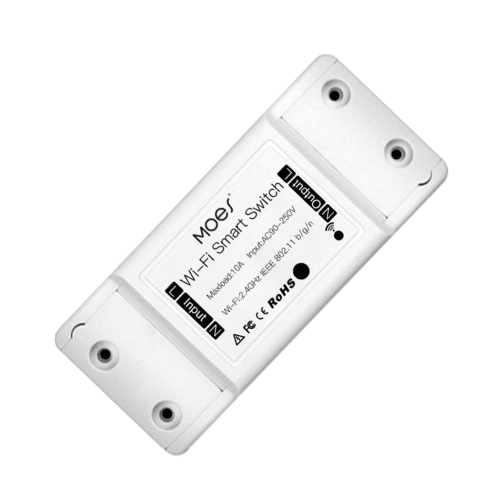 Реле MOES WIFI Smart Switch with WIFI+Bluetooth chip