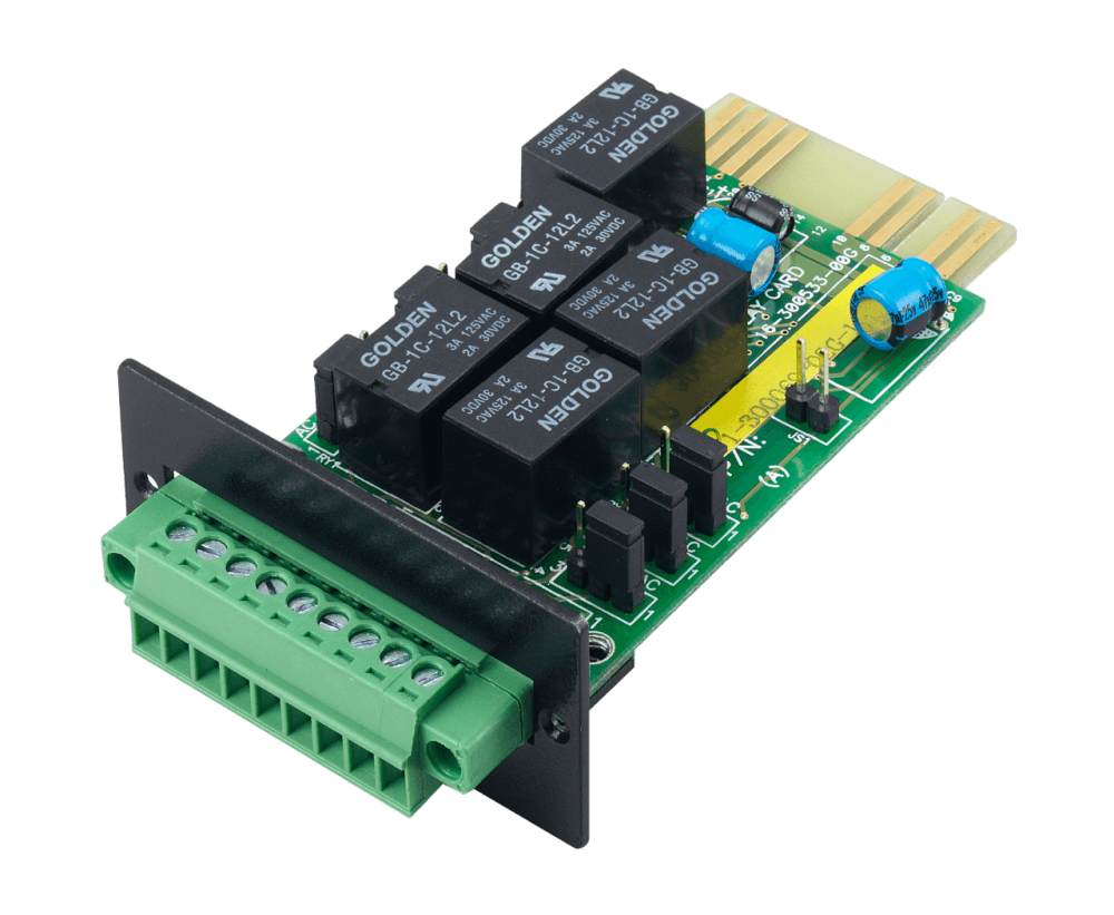 Реле карта "сухих контактов" 9-pin порт