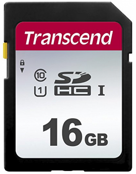 Карта памяти Transcend 16GB UHS-I U1 SD card