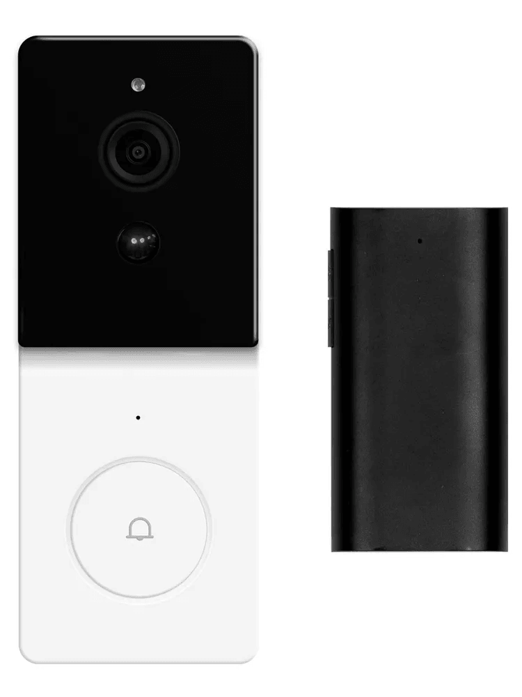 Дверной звонок Moes Wi-Fi Smart Battery Doorbell белый модели SC060-WCB2