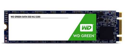 Твердотельный накопитель SSD WD Green 3D NAND  WDS120G2G0B 120ГБ M2.2280 SATA-III (TLC)