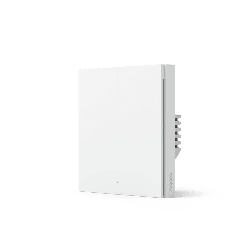 Умный выключатель Aqara Smart wall switch H1 ( (with neutral, single rocker)