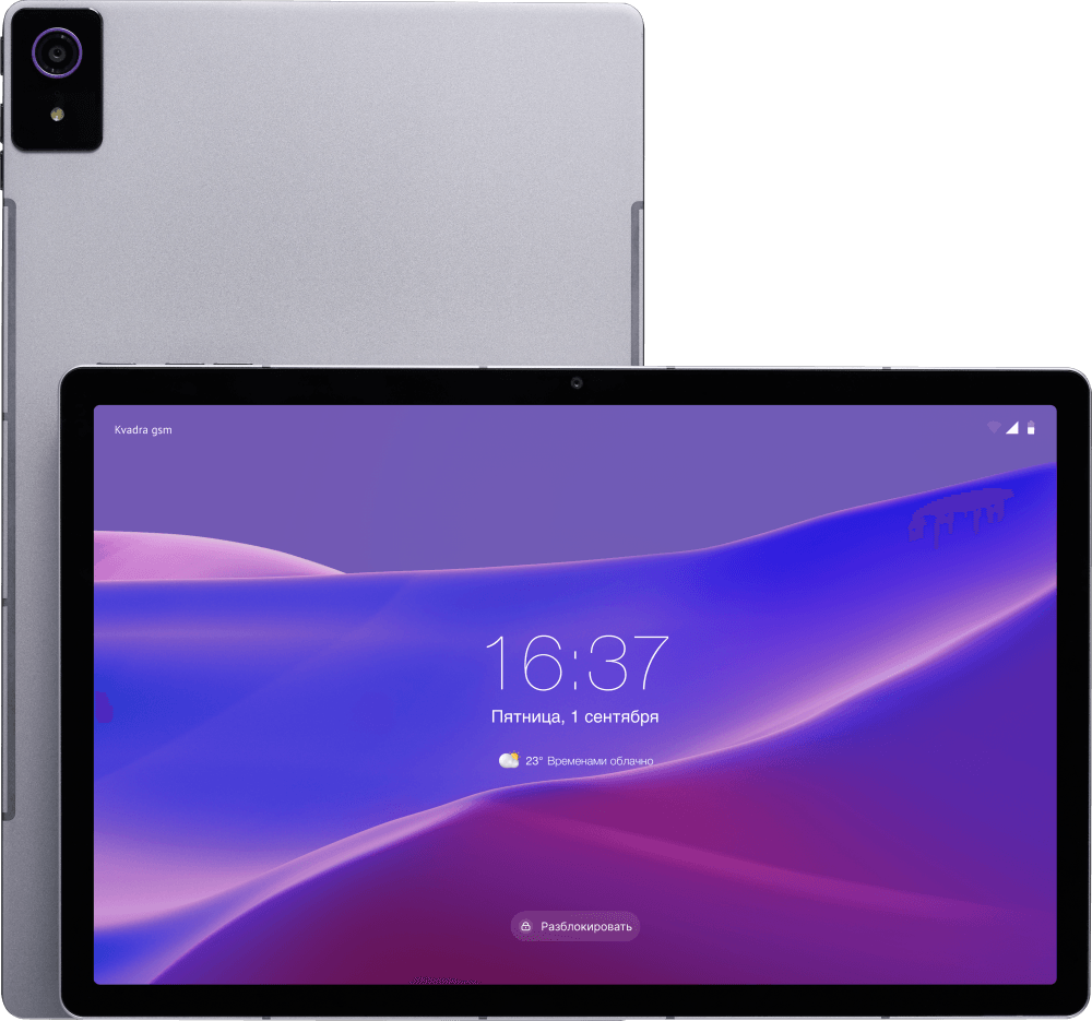 Планшетный компьютер KVADRA_T модель TS11.02-2111-21  (10.95" 2000x1200/ Kvadra OS/ 6 GB/ 128 GB/ LTE/ NFC/ стилус/ Аргентум)