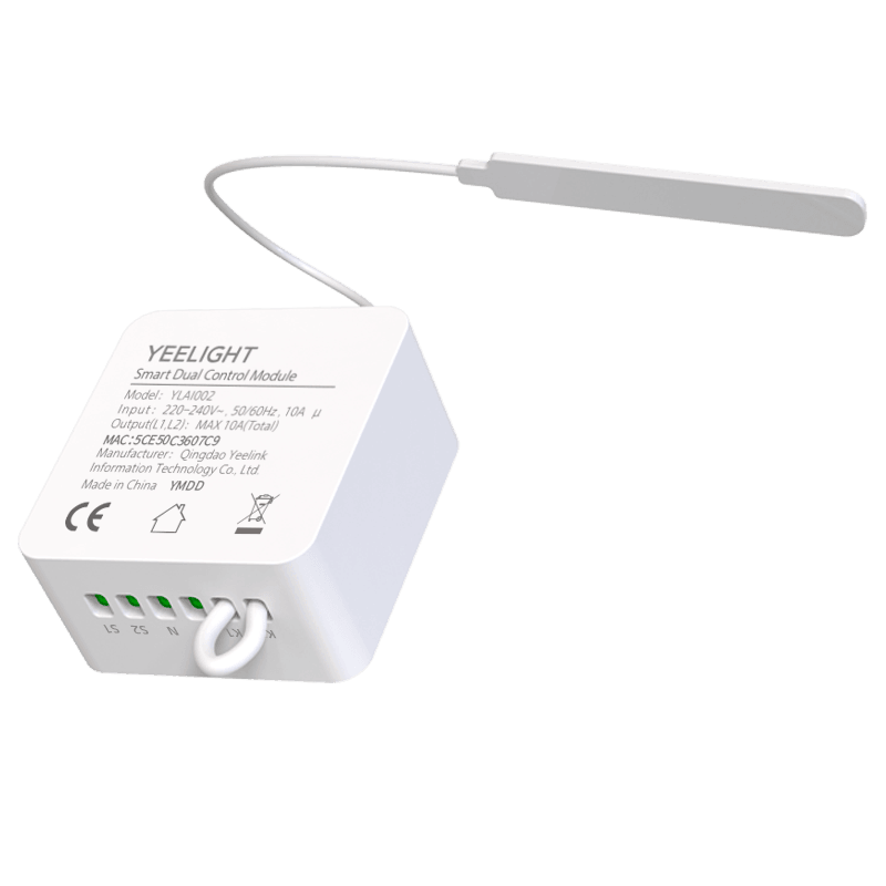 Реле Yeelight Smart Dual Control Module YLAI002