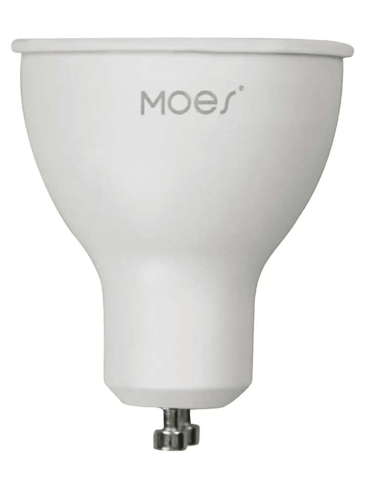 Лампочка светодиодная Moes Zigbee Smart Light Bulb LED 5W GU10 модели ZB-TD-RWW-GU10