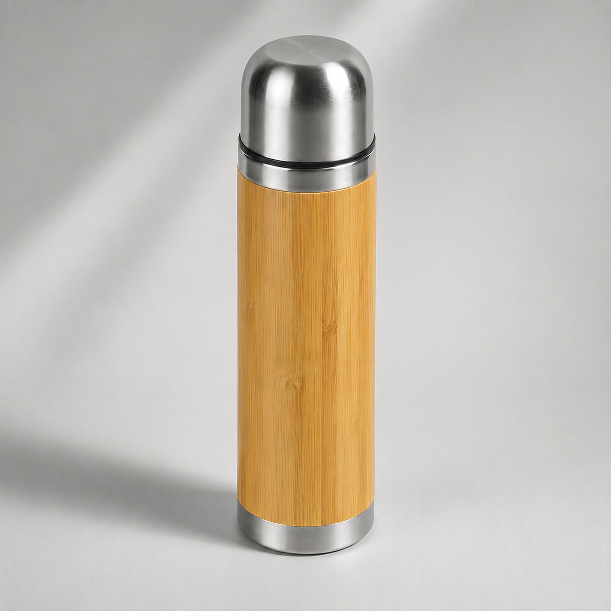 Вакуумный термос Ямал Bamboo, 430 мл
