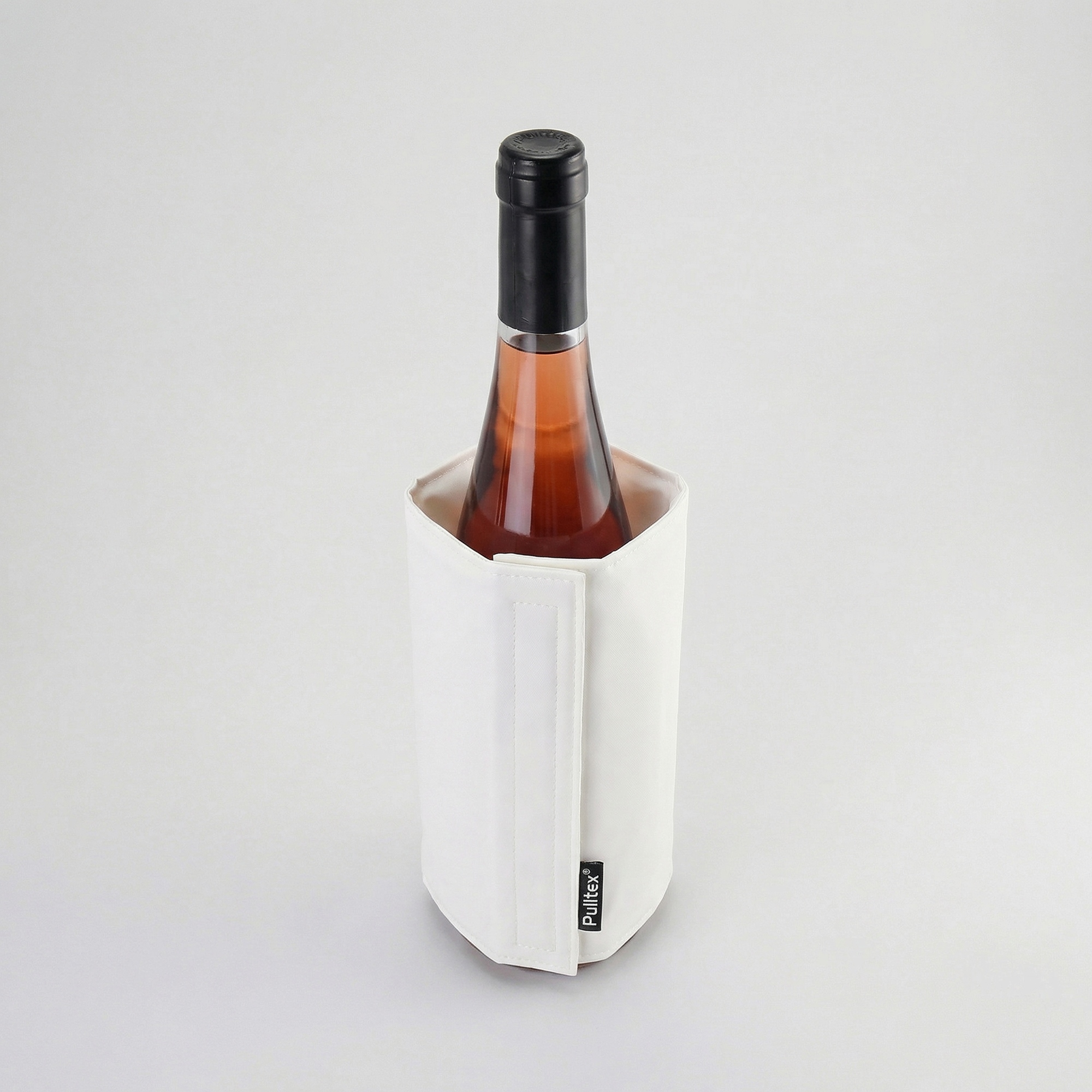 WINE COOLER SATIN WHITE/Охладитель-чехол для бутылки вина или шампанского, белый