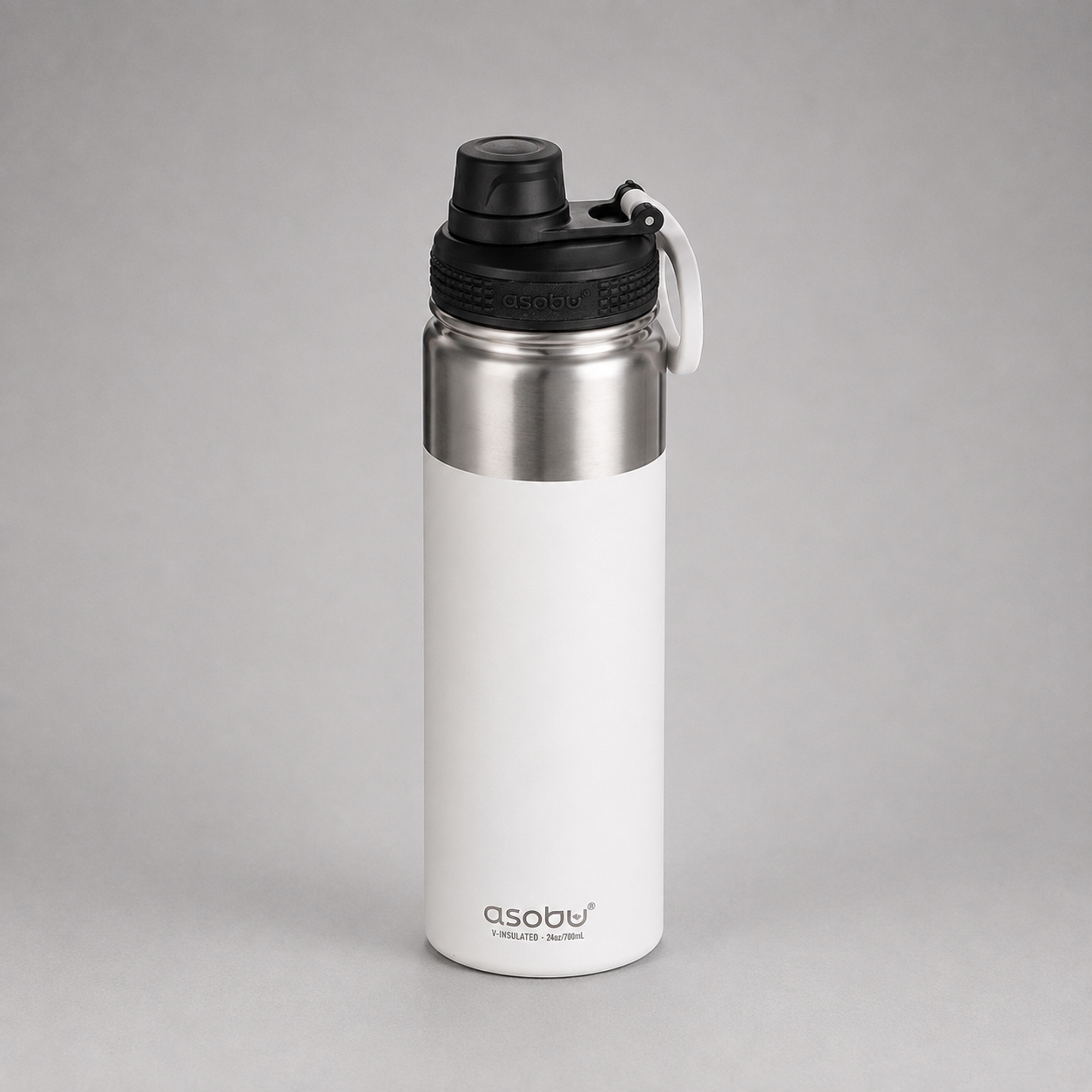 Вакуумная термобутылка ALPINE FLASK, 530 мл, белый