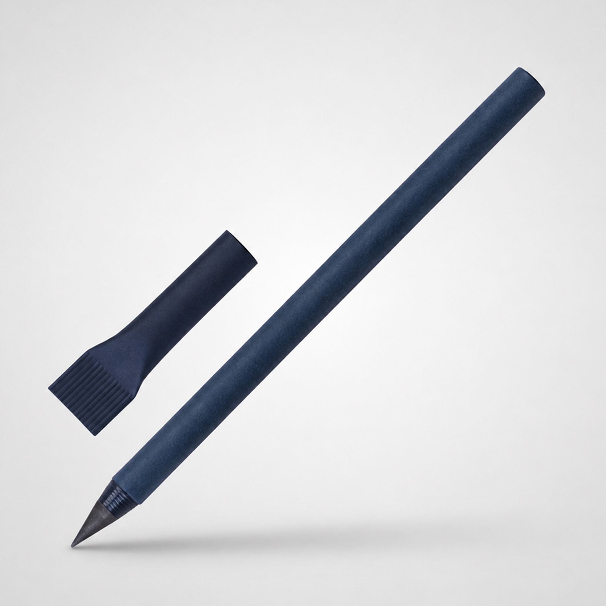 Вечный карандаш из переработанной бумаги Recycled pencil, темно-синий