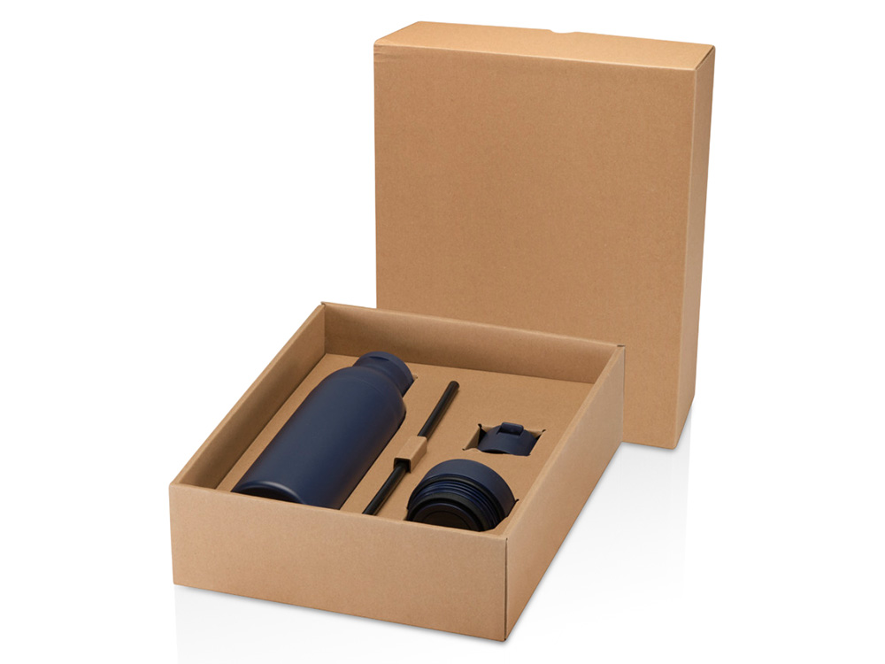 Бутылка Illuminate с вакуумной изоляцией и 3 крышками