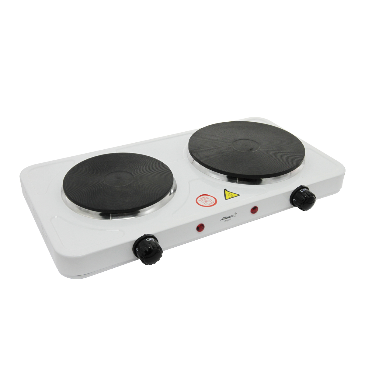 ATH-1740 (white) Электроплитка двухконфорочная
