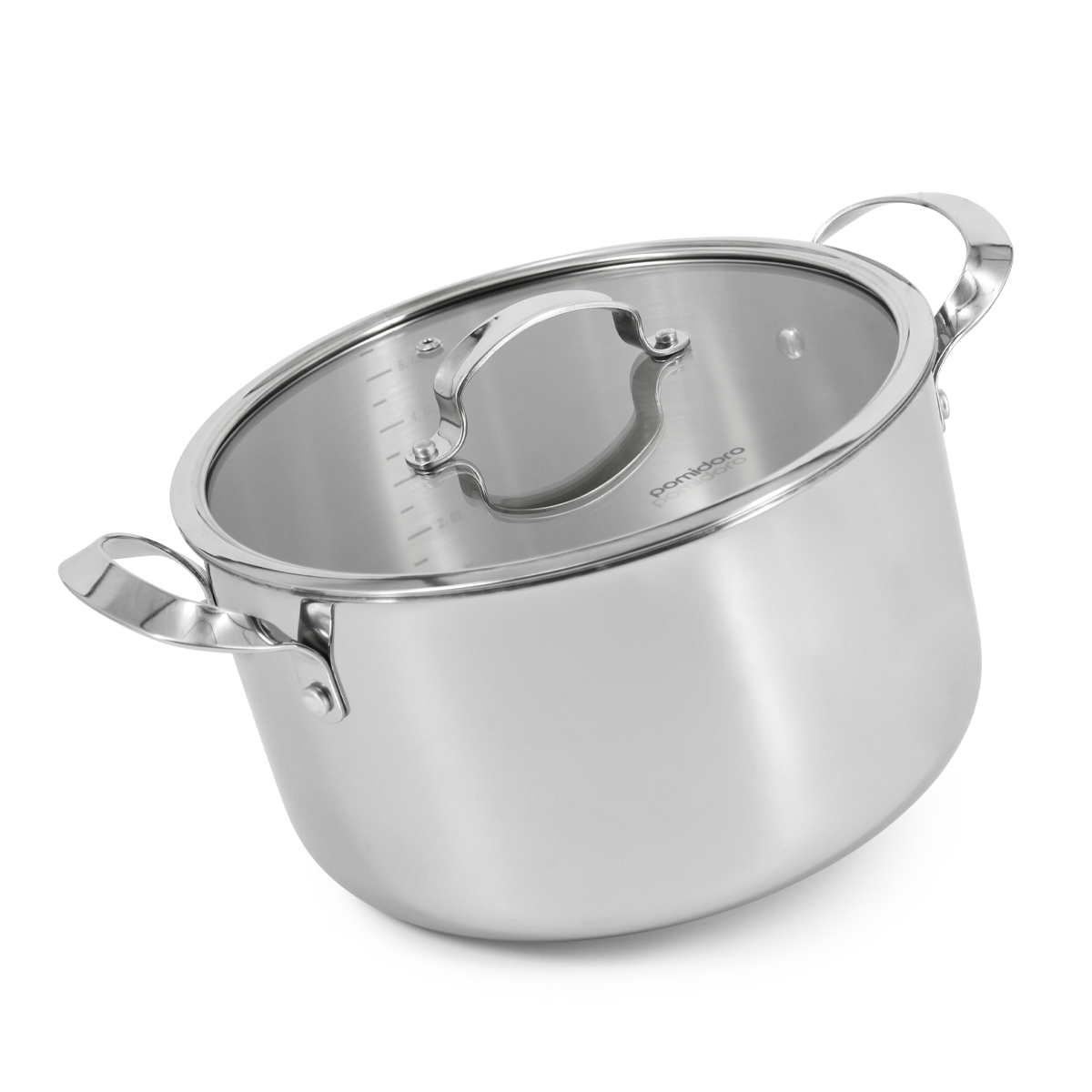 P595730 Maestro Кастрюля с крышкой 24см, 6л.