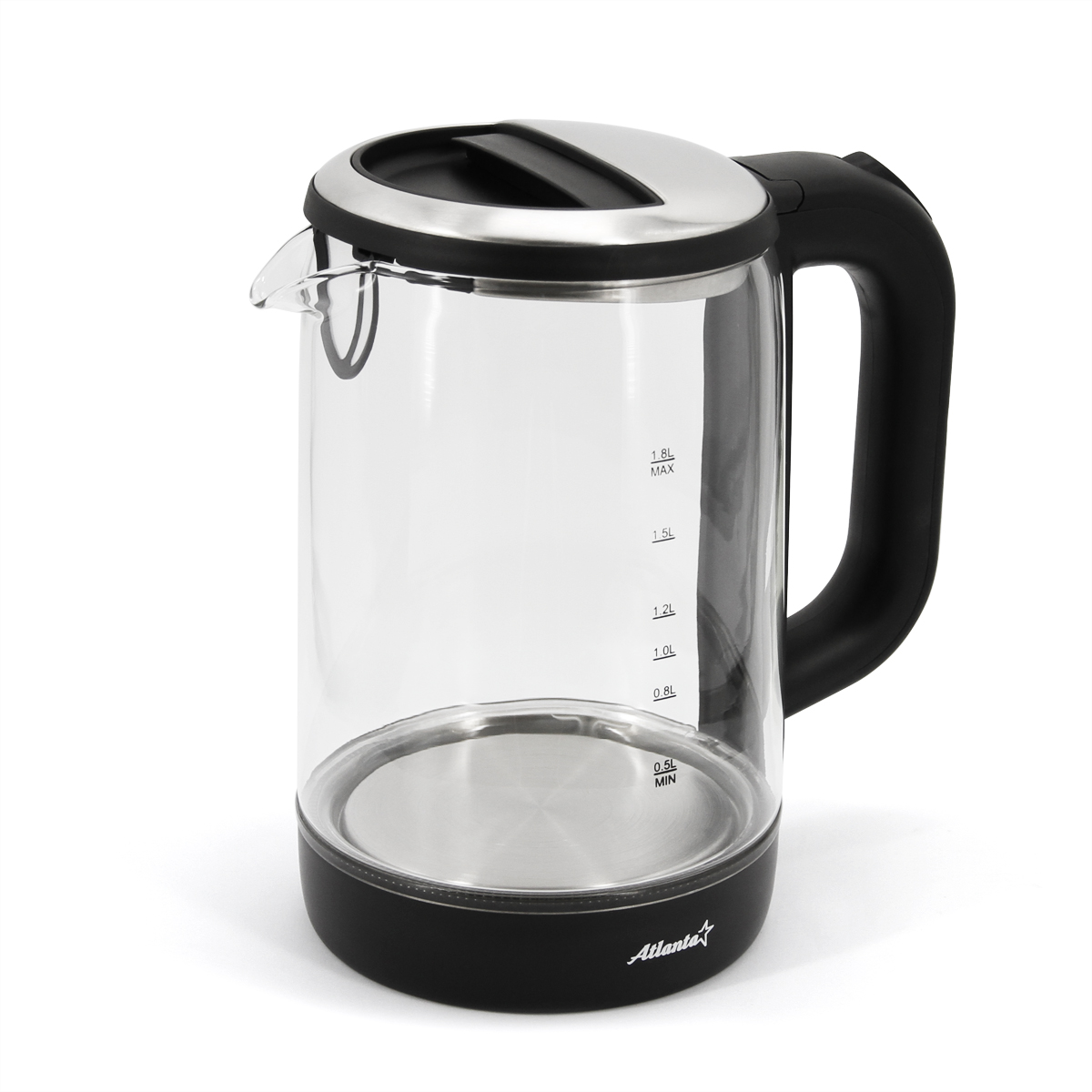 ATH-2475 (black) Чайник стеклянный электрический