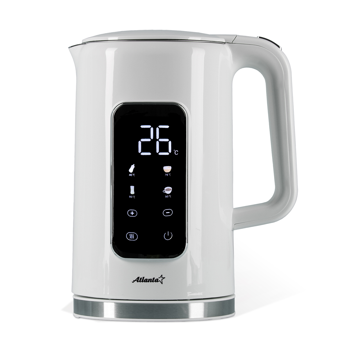 ATH-2539 (white) Чайник двухстенный электрический