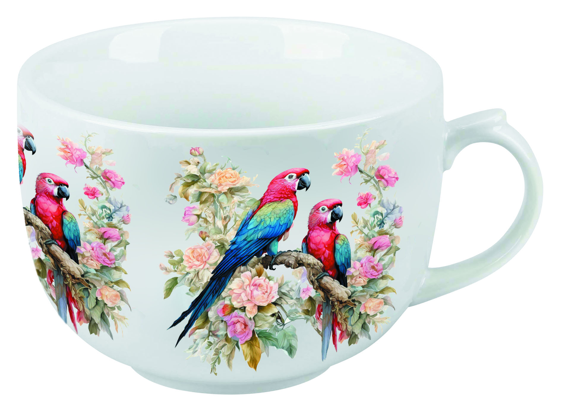 P290048 Parrots Бульонная чашка