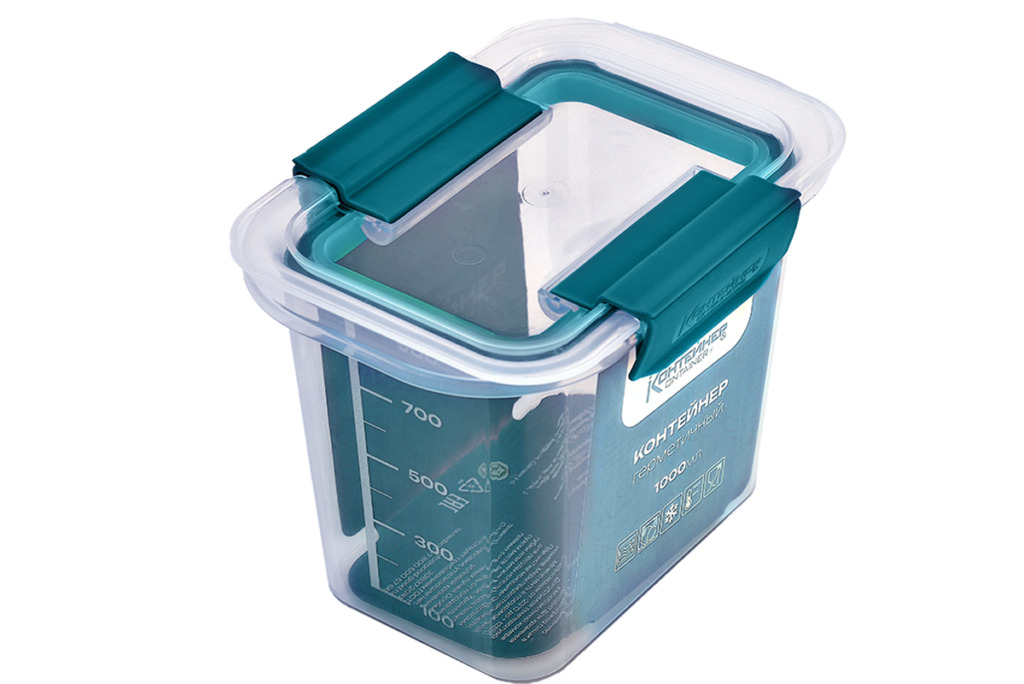 RUS-575056 Контейнер пластиковый, 1000 мл