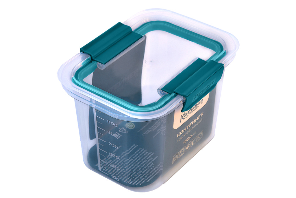 RUS-575061 Контейнер пластиковый, 1500 мл