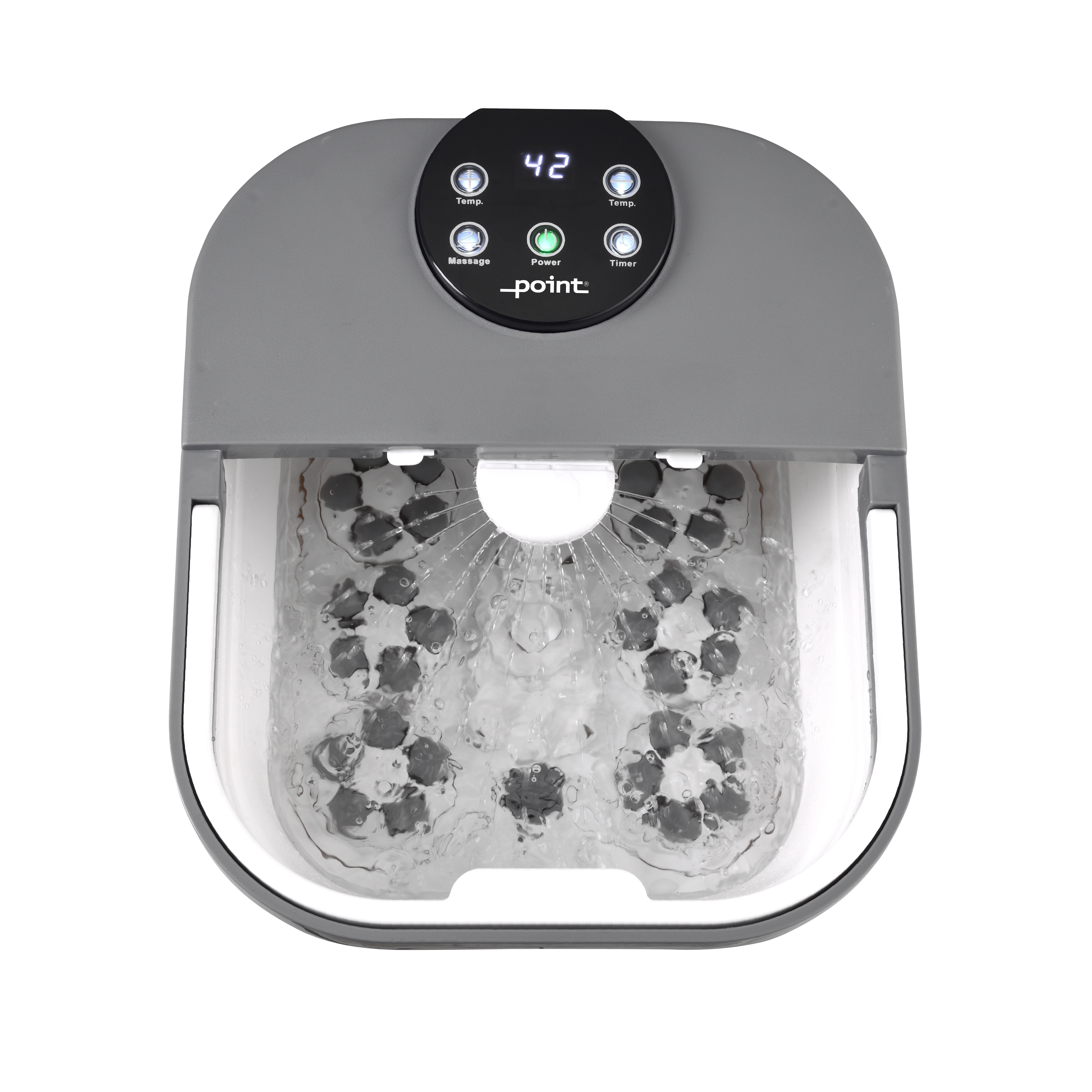 ATH-6418 (gray) Гидромассажная ванночка для ног