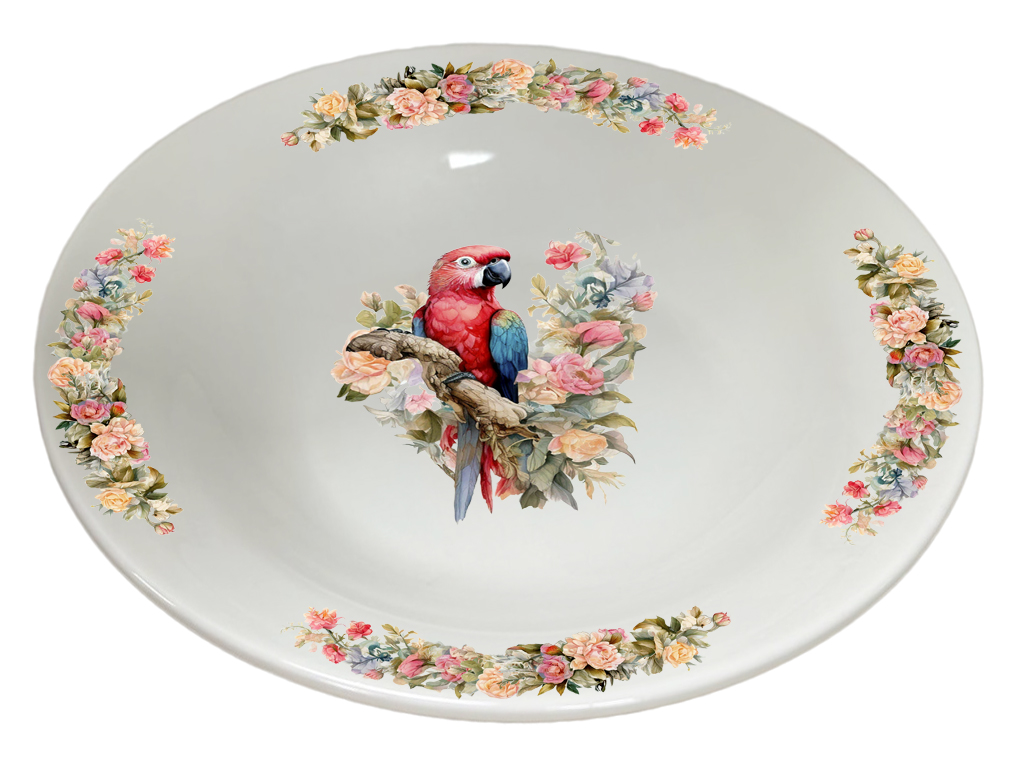 P300018 Parrots Набор тарелок для супа 23 см, 4 шт,