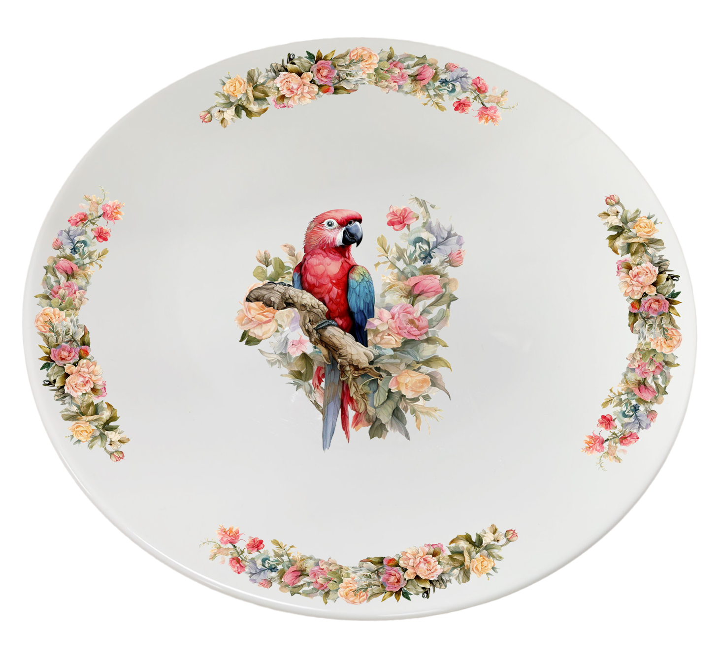 P300028 Parrots Набор обеденных тарелок 27 см, 4 шт,