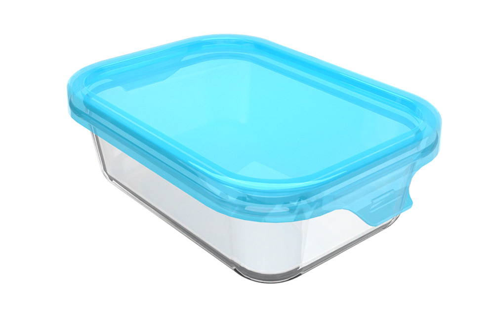 RUS-575065 Контейнер стекло прямоугольный 0,37 л